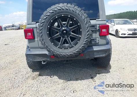 2021 Jeep Wrangler Unlimited Sahara Altitude 4X4 из США, поврежденный, VIN 1C4HJXEN7MW608579